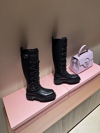 Hermes classic boots in black