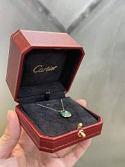 Cartier Malachite amulet necklace green - 5