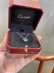 Cartier Malachite amulet necklace green - 4