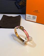 Hermès Mini Clic Chaine D'Ancre Bracelet Pink - 5