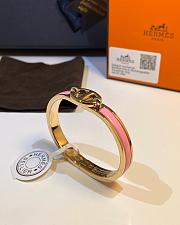 Hermès Mini Clic Chaine D'Ancre Bracelet Pink - 4