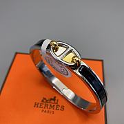 Hermès Mini Clic Chaine D'Ancre Bracelet Black - 4