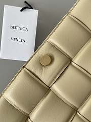 Bottega Veneta Padded Cassette Bag in Beige - 4