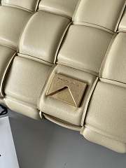 Bottega Veneta Padded Cassette Bag in Beige - 3