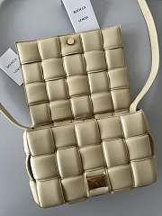 Bottega Veneta Padded Cassette Bag in Beige - 2