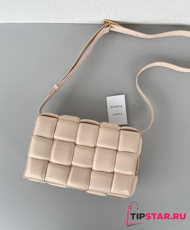 Bottega Veneta Padded Cassette Bag in Light Pink - 1