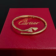 Cartier diamond bracelet in gold - 1