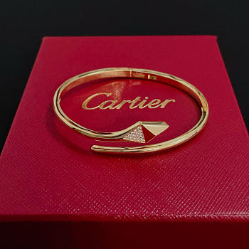 Cartier diamond bracelet in gold