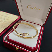 Cartier diamond bracelet in gold - 6