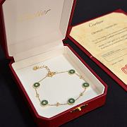 Cartier diamond bracelet in green - 6
