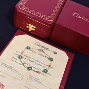 Cartier diamond bracelet in green - 2