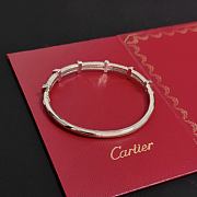 Cartier diamond bracelets silver - 5