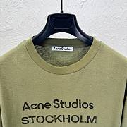 Acne Studios T-Shirt In Green - 3