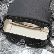 Bottega Veneta Small Andiamo Messenger In Black - 5