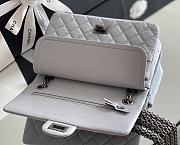 Chanel 2.25 Miss CoCo's Bag In Silver Hardware Gray - 5