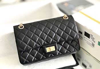 Chanel 2.25 Miss CoCo's Bag In Gold Hardware Black
