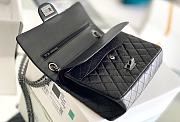 Chanel 2.25 Miss CoCo's Bag In Silver Hardware Black - 5
