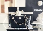Chanel Amini Tote Bag In Black - 1