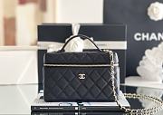Chanel 25 Logo LP Lunch Box Bag - 1