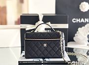 Chanel 25 Logo LP Lunch Box Bag - 2