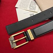 Gucci Smooth Leather Classic Pin Buckle Belt 3.5 cm - 6