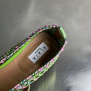 Alaia color-blocked woven shoes 05 - 6