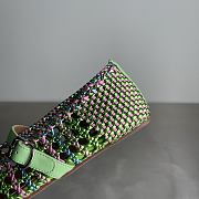 Alaia color-blocked woven shoes 05 - 5