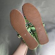 Alaia color-blocked woven shoes 05 - 3