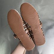 Alaia color-blocked woven shoes 04 - 2