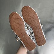 Alaia color-blocked woven shoes 03 - 3
