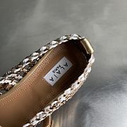Alaia color-blocked woven shoes 02 - 2
