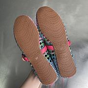 Alaia color-blocked woven shoes 01 - 3