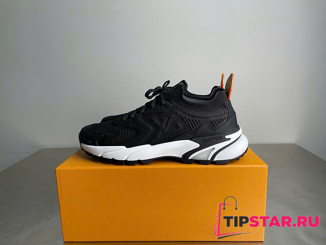 Louis Vuitton LV Runner Tatic Sneaker In Black/ White - 1