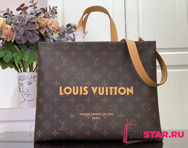 Louis Vuitton Shopper Tote MM Autres Cuirs Monogram - 1