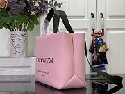 Louis Vuitton Mini Shopper Tote Cowhide leather Pink - 5