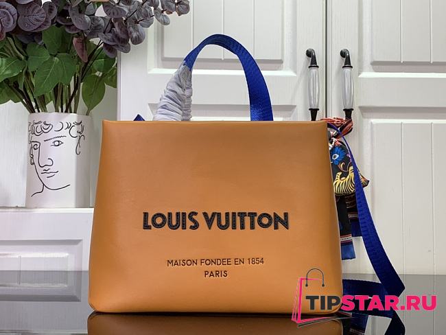Louis Vuitton Mini Shopper Tote Cowhide leather Saffron M15237 - 1