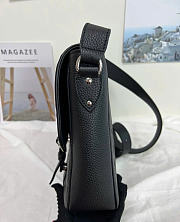 Gucci GG jumbo medium messeger bag in black - 6