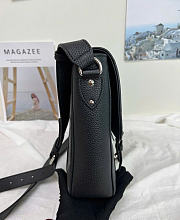 Gucci GG jumbo medium messeger bag in black - 4