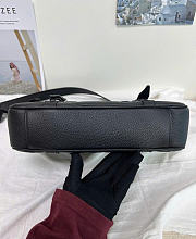 Gucci GG jumbo medium messeger bag in black - 3