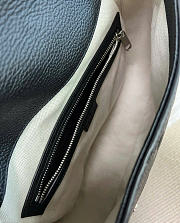 Gucci GG jumbo medium messeger bag in black - 2