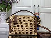 Louis Vuitton Side Trunk MM Bag Natural Tan - 1