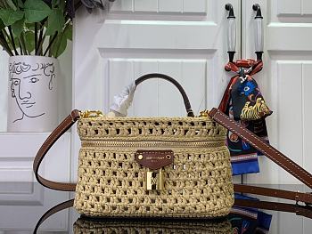 Louis Vuitton Vanity Chain Pouch Natural Tan