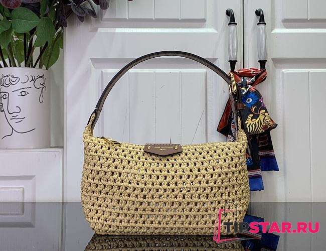 Louis Vuitton Hills Pochette Natural Tan - 1