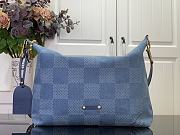 Louis Vuitton Vagabond Hobo Bag Denim Blue - 1
