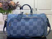 Louis Vuitton Keepall Cargo 50 Denim Blue - 1