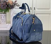 Louis Vuitton Keepall Cargo 50 Denim Blue - 6