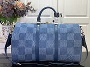 Louis Vuitton Keepall Cargo 50 Denim Blue - 3
