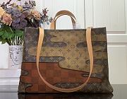 Louis Vuitton Shopper Tote MM Brown M15274 - 6