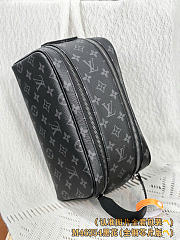Louis Vuitton Dopp Kit Bag Material Monogram Eclipse Canvas - 5