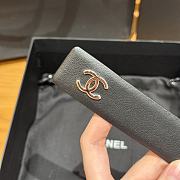 Chanel Twisted Pin Buckle Belt 3 cm In Black - 6